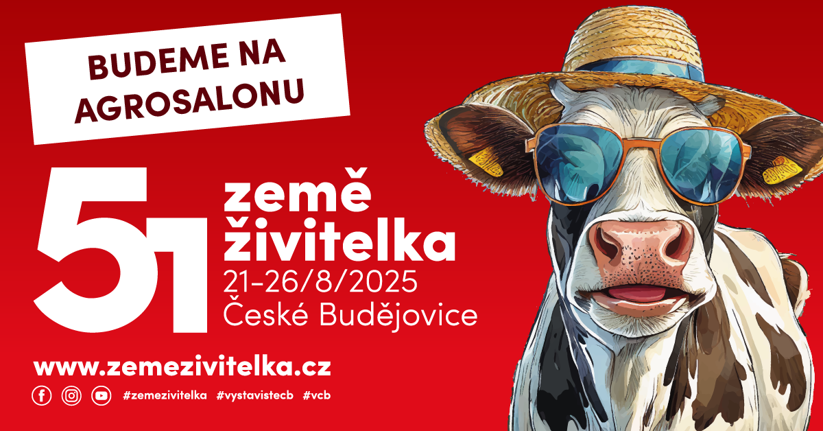 NAVŠTIVTE NÁŠ STÁNEK NA VELETRHU ZEMĚ ŽIVITELKA V ČESKÝCH BUDĚJOVICÍCH